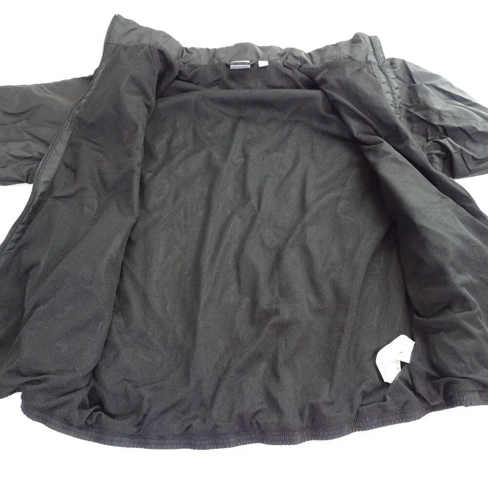 Puma Mens Black Full Zip Windbreaker Jacket Size XL Nylon Classic Casual - Picture 6 of 16